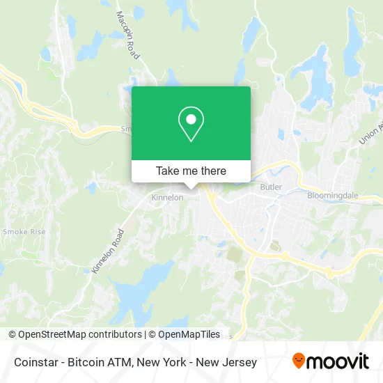 Coinstar - Bitcoin ATM map