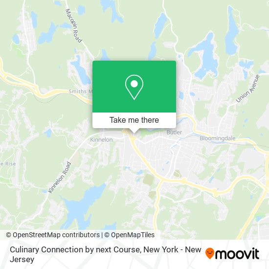 Culinary Connection by next Course map