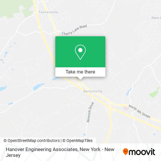 Mapa de Hanover Engineering Associates