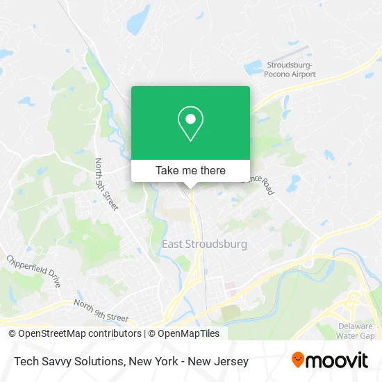 Tech Savvy Solutions map