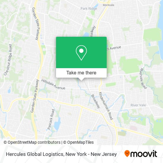 Mapa de Hercules Global Logistics