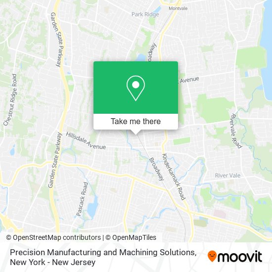 Precision Manufacturing and Machining Solutions map