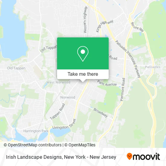 Irish Landscape Designs map
