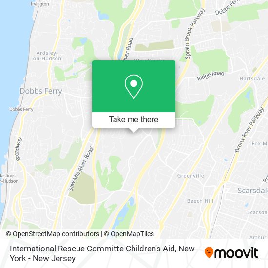 Mapa de International Rescue Committe Children's Aid