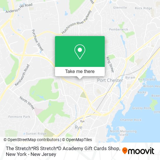 The Stretch*RS Stretch*D Academy Gift Cards Shop map