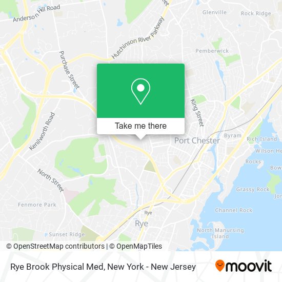 Mapa de Rye Brook Physical Med