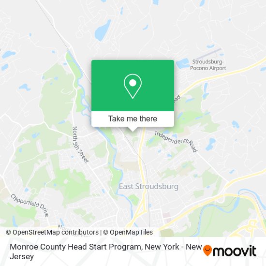 Mapa de Monroe County Head Start Program