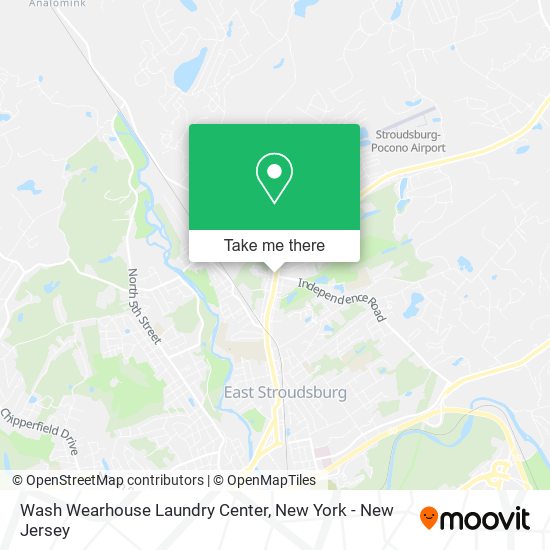 Wash Wearhouse Laundry Center map
