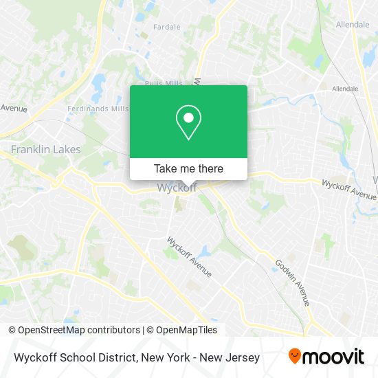 Mapa de Wyckoff School District