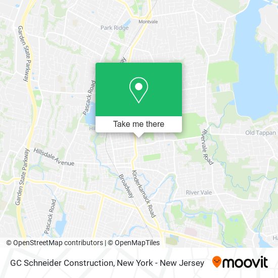 Mapa de GC Schneider Construction