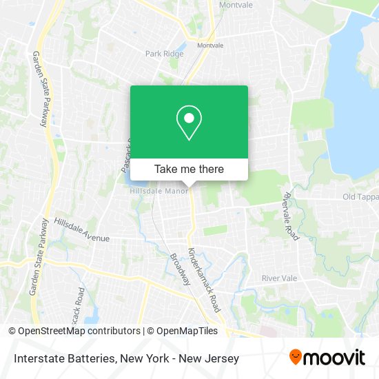 Interstate Batteries map