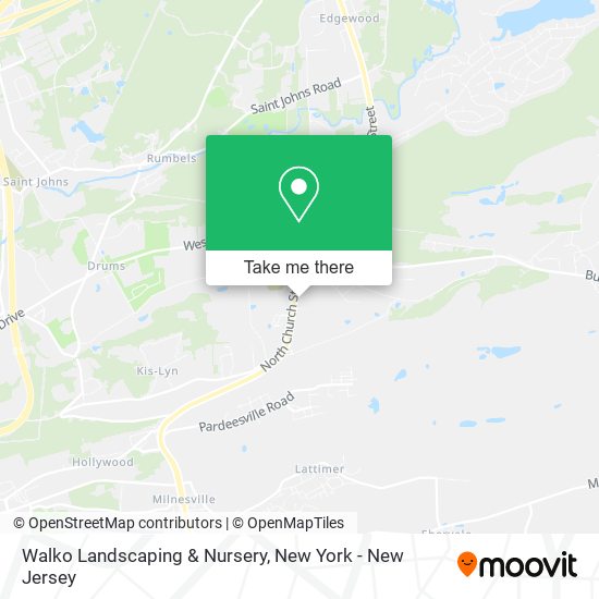 Mapa de Walko Landscaping & Nursery