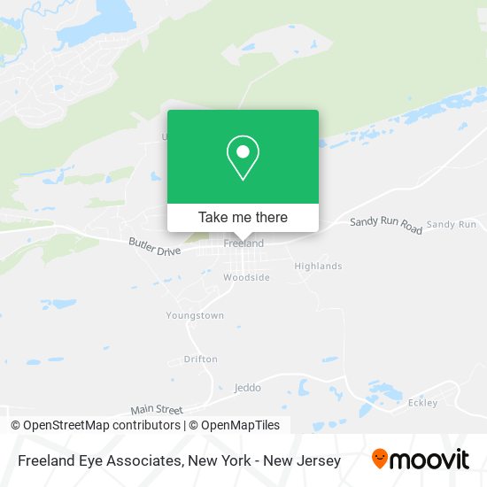 Mapa de Freeland Eye Associates