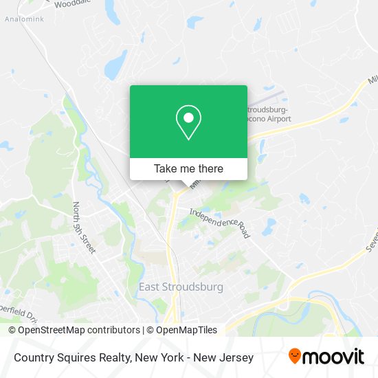 Mapa de Country Squires Realty