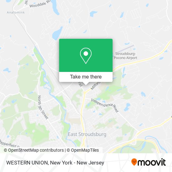 Mapa de WESTERN UNION