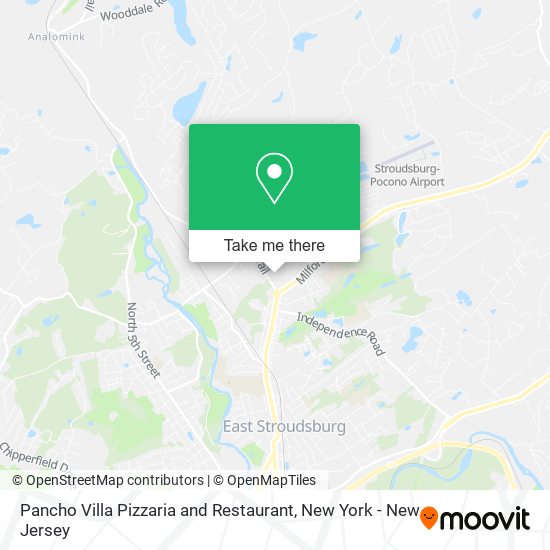Pancho Villa Pizzaria and Restaurant map