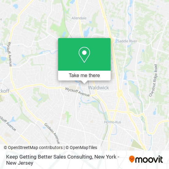 Mapa de Keep Getting Better Sales Consulting