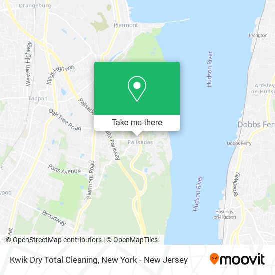 Mapa de Kwik Dry Total Cleaning