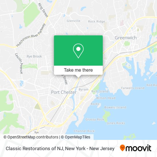 Mapa de Classic Restorations of NJ