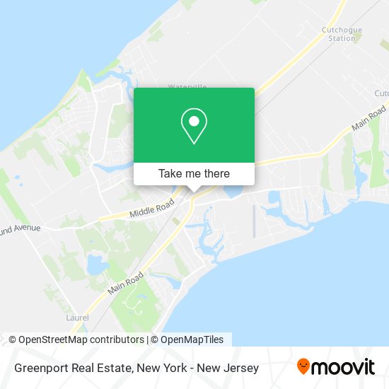 Greenport Real Estate map