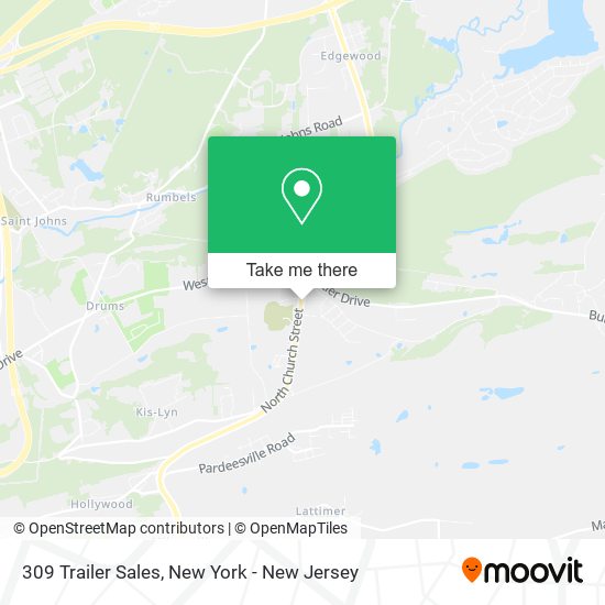 Mapa de 309 Trailer Sales
