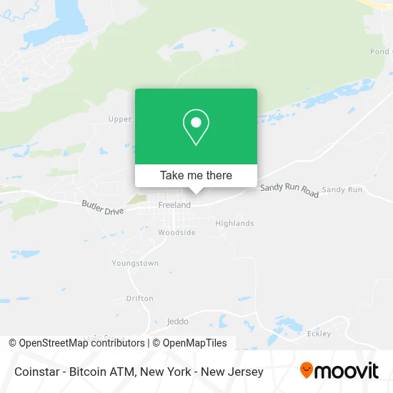 Coinstar - Bitcoin ATM map