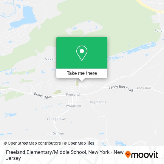 Mapa de Freeland Elementary / Middle School