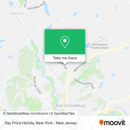 Ray Price Honda map