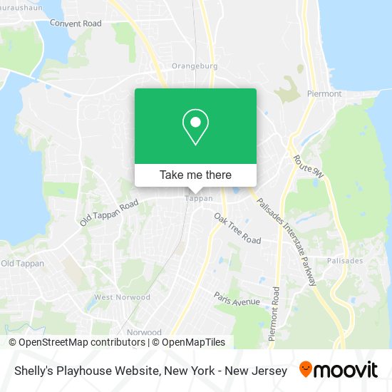 Shelly's Playhouse Website map