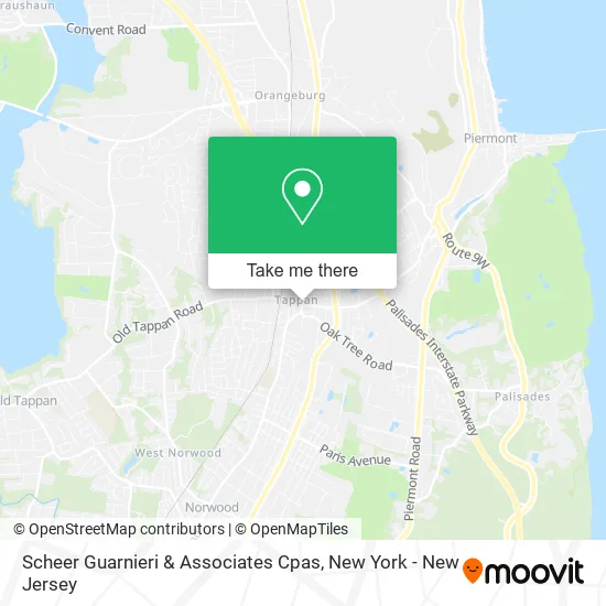 Scheer Guarnieri & Associates Cpas map