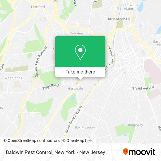 Baldwin Pest Control map