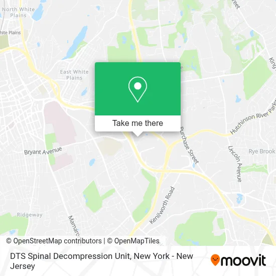 DTS Spinal Decompression Unit map