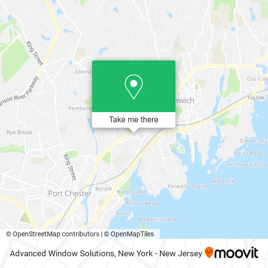Advanced Window Solutions map