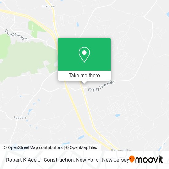 Robert K Ace Jr Construction map