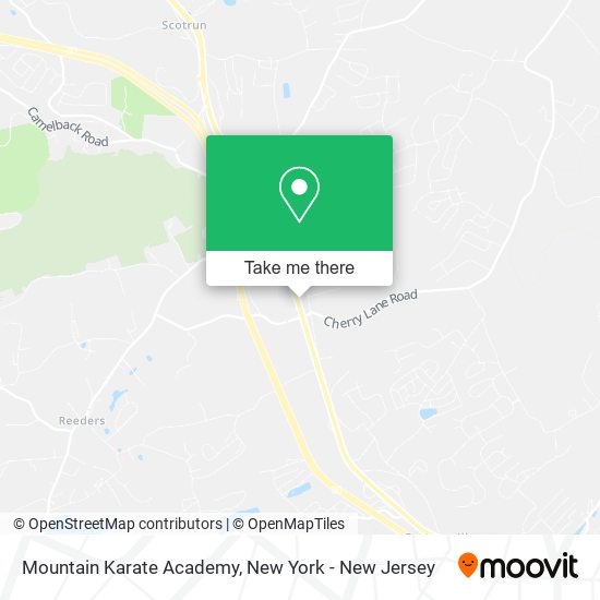 Mapa de Mountain Karate Academy