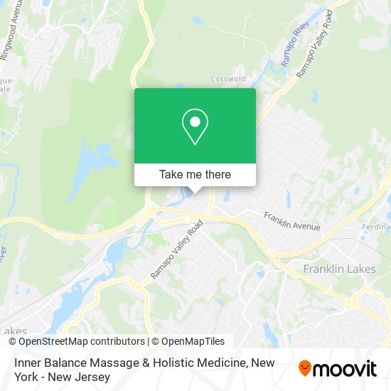 Mapa de Inner Balance Massage & Holistic Medicine