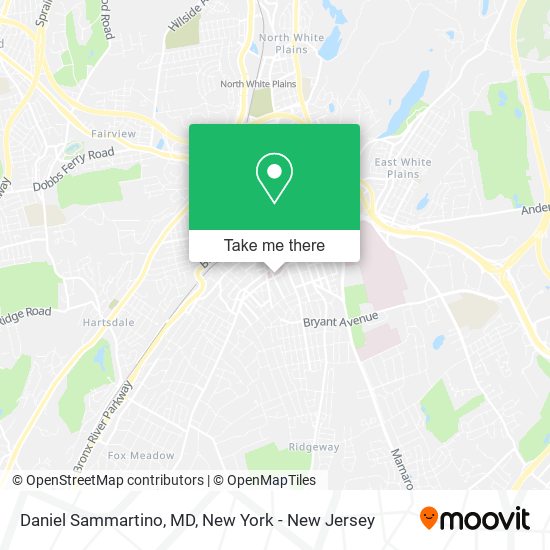 Daniel Sammartino, MD map