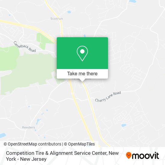 Mapa de Competition Tire & Alignment Service Center