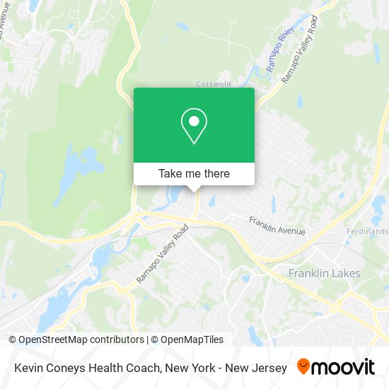 Mapa de Kevin Coneys Health Coach