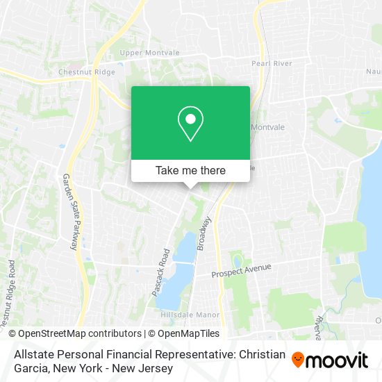 Allstate Personal Financial Representative: Christian Garcia map