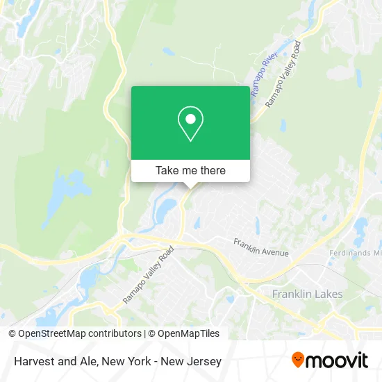 Harvest and Ale map