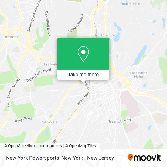 New York Powersports map