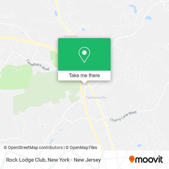 Mapa de Rock Lodge Club