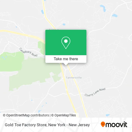 Gold Toe Factory Store map