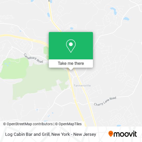 Mapa de Log Cabin Bar and Grill