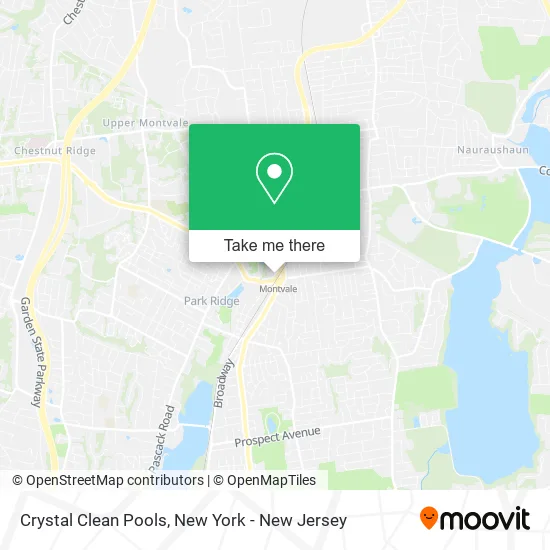 Crystal Clean Pools map