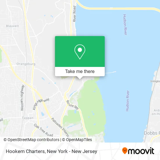 Mapa de Hookem Charters