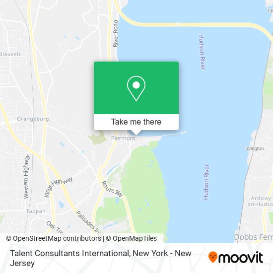 Talent Consultants International map