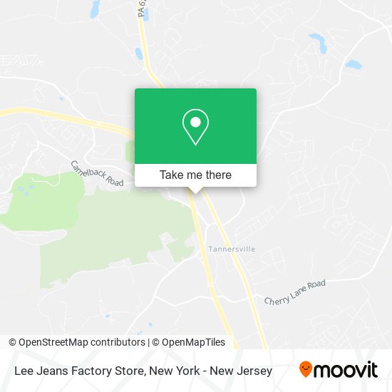 Lee Jeans Factory Store map