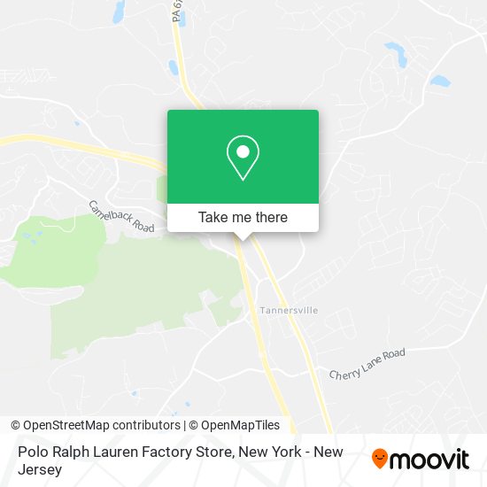 Mapa de Polo Ralph Lauren Factory Store